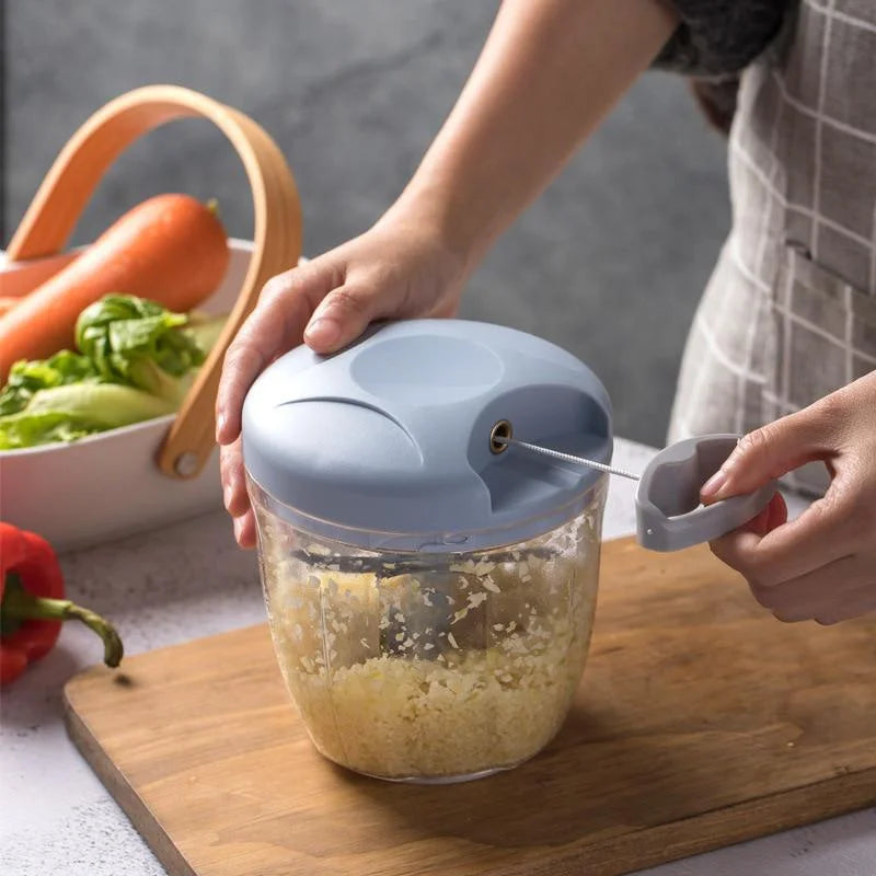 500/900ML, Multi-Function Manual Meat & Vegetable Chopper